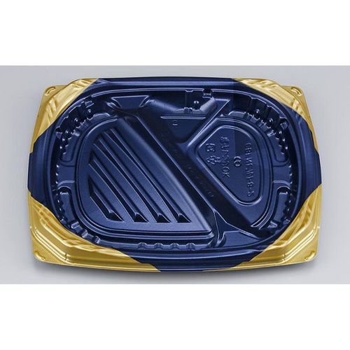 シーピー化成 弁当容器 CBFNビルト8-2 ソアBG 本体画像