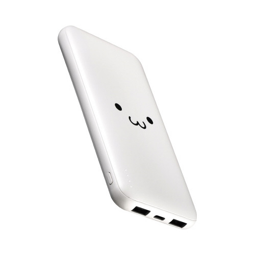 モバイルバッテリー　１００００ｍＡｈ　顔画像