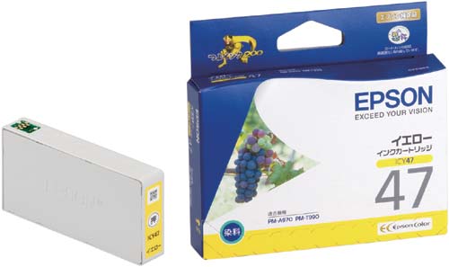 純正インク　ＩＣＹ４７　イエロー画像