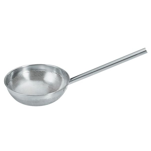 調理用品　UK　パイプ柄　丸型スクイ玉揚げ　YUKIWA画像