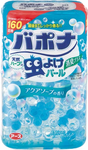 天然ハーブの虫よけパール　１６０日用　アクアソープ画像