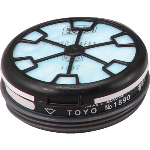 TOYO 取替え用吸収缶防じんﾌｨﾙﾀｰ(区分S1)付き 1個画像