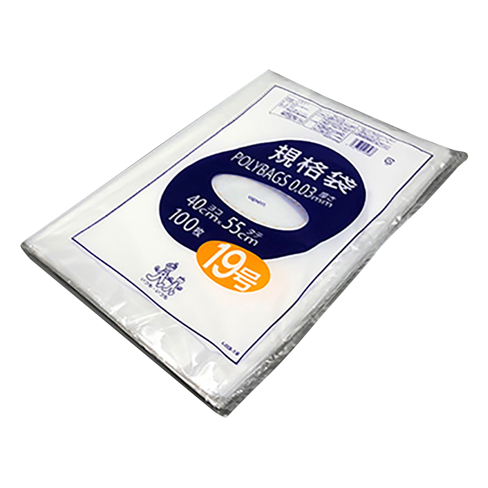 ポリバック規格袋（0.03mm）　400×550mm　100枚画像