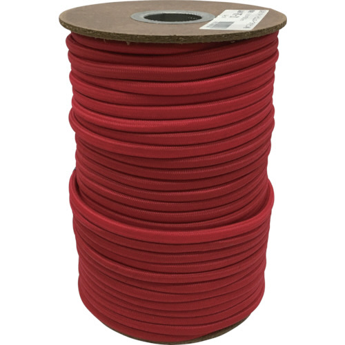 ｺﾞﾑ ﾀｲﾄｺﾞﾑﾛｰﾌﾟﾎﾞﾋﾞﾝ巻 6φ×50m ﾚｯﾄﾞ 1個画像