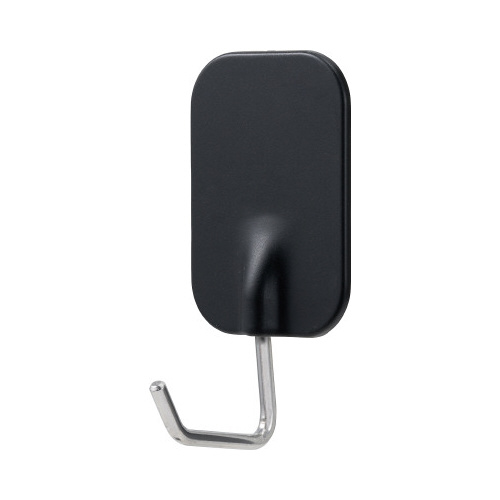 粘着ツ－ルフックワイド（大）３個入　ブラック画像