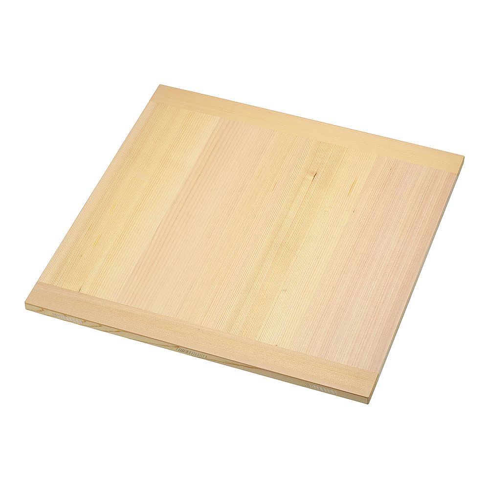 木製 角セイロ用 スリ蓋(サワラ材) 42cm用画像