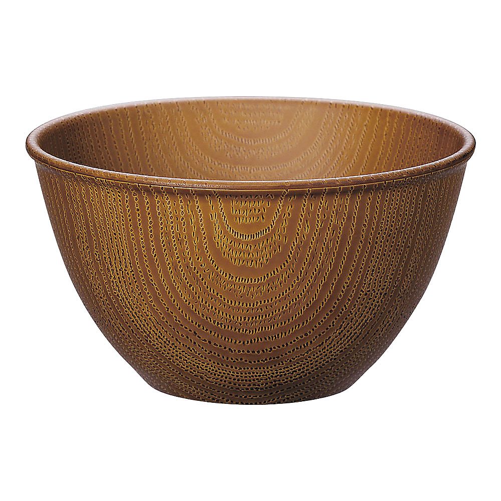 WOOD　スープボール　12.5cm　ブラウン画像