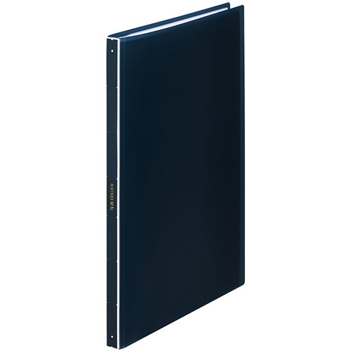 ｸﾘｱｰﾌｧｲﾙ ﾋｸﾀｽ(透明) A4ﾀﾃ 40ﾎﾟｹｯﾄ 背幅15mm ﾈｲﾋﾞｰ 1ｾｯﾄ(5冊)画像