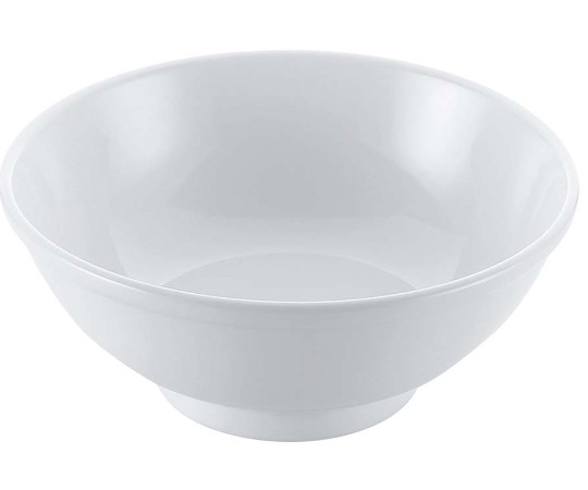 磁器 中華食器 白 丸玉渕丼 6.8寸（φ210）画像