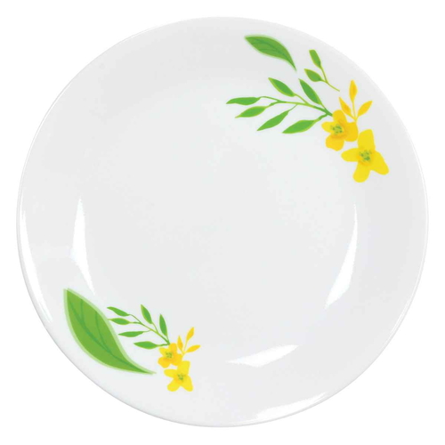 プレート 21.5cm CORELLE ノーブルイエロー 強化ガラス画像