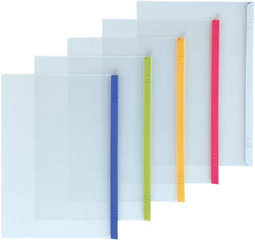 スライドバーファイルＡ４縦２０枚とじ　色込５冊画像