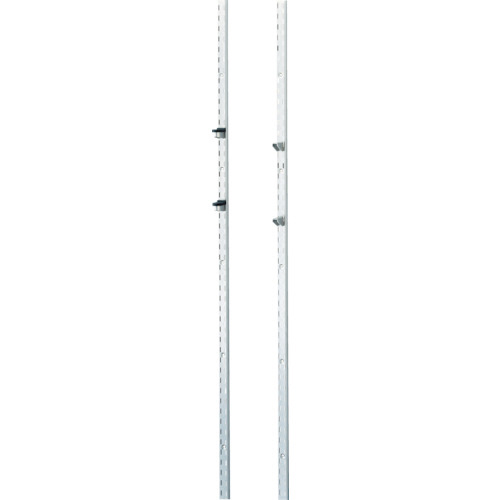 ｽﾃﾝﾚｽ製棚柱(120-030-912) 1本画像