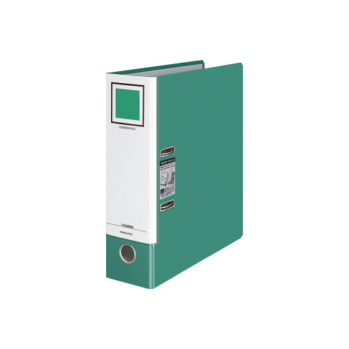 レバッチファイル　Ａ４縦　背幅９３ｍｍ　緑画像