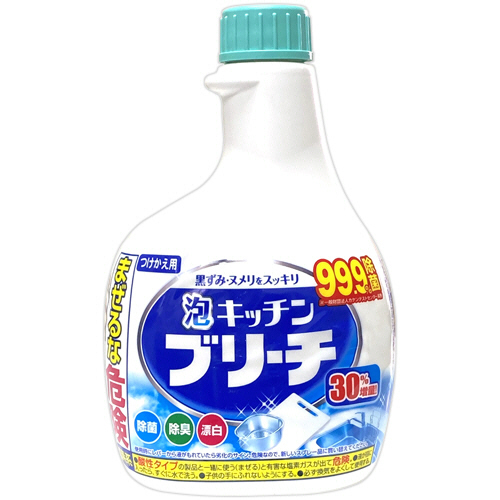 泡ｷｯﾁﾝﾌﾞﾘｰﾁ 大容量 付替 520mL 1本画像