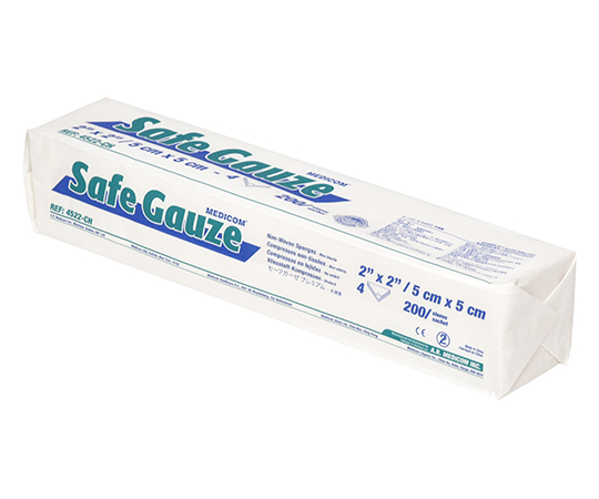 セーフガーゼ（4枚重）5×5cm　200枚入画像