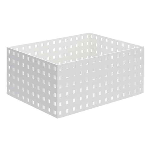 小物収納 収納ケース ブリックス BRICKS 280ワイドL 9016 ホワイト画像