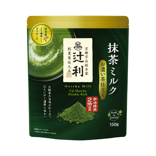辻利　抹茶ミルクお濃い茶仕立て　１５０ｇ画像