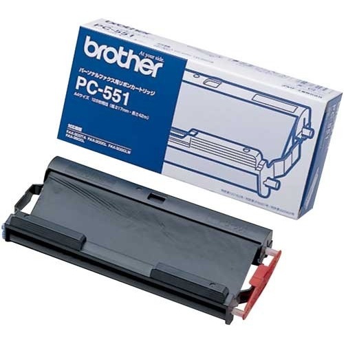 純正カセット付リボン　ＰＣ－５５１画像