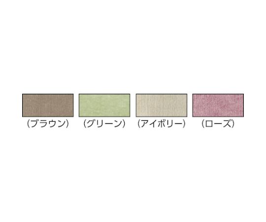 階段用ぴたマット ローズ 1組（15枚入） 色合いが柔らかいマットが整然と並んでいる様子