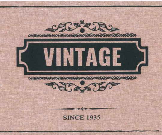 ランチョンマット プレースマット ポリリネン VINTAGE ビンテージ画像