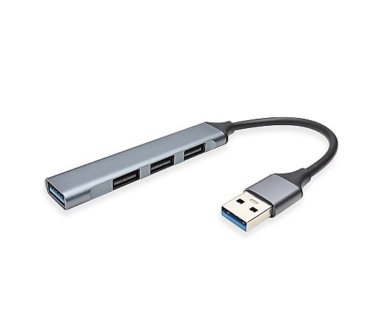 USBポートを四つに増設 薄型USB3.0 HUB