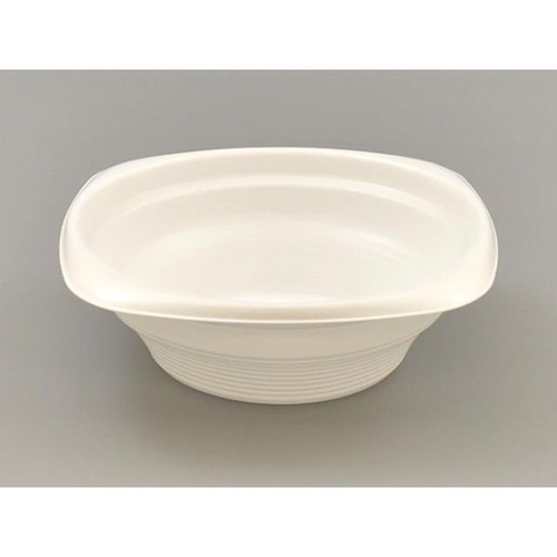 リスパック スープ容器 RHFフーフ142-50B 白 発泡 本体画像