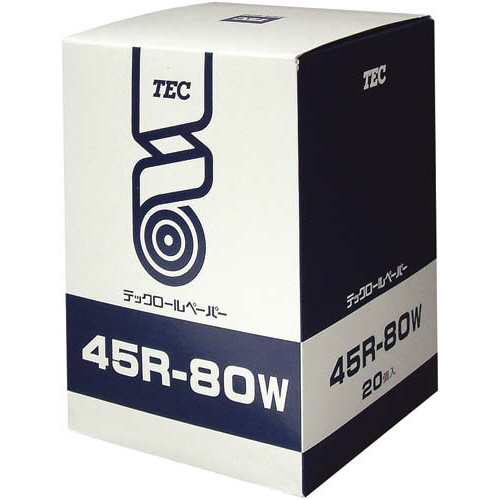 上質ロールペーパー　45R-80W　20巻画像