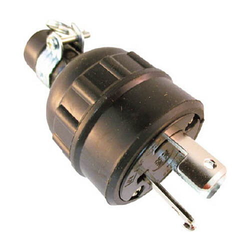 引掛ｺﾞﾑﾌﾟﾗｸﾞ(防水兼用) 3P20A250V 1個画像