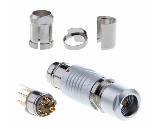 真空装置用電気フィードスルー　真空側コネクタ画像