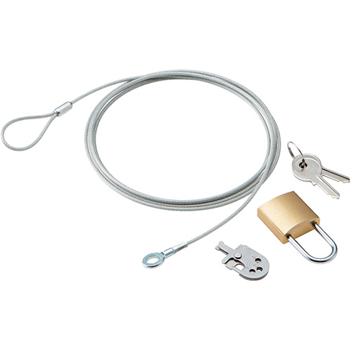 ﾉｰﾄﾊﾟｿｺﾝ&ﾏｳｽｾｷｭﾘﾃｨﾛｯｸ(南京錠) ｽﾀﾝﾀﾞｰﾄﾞ 1ﾊﾟｯｸ