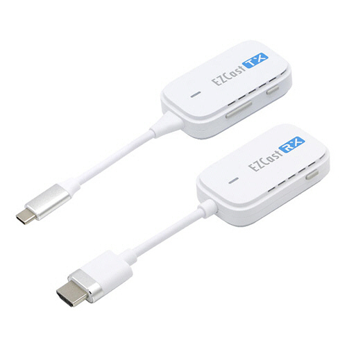 1on1 ﾜｲﾔﾚｽﾌﾟﾚｾﾞﾝﾃｰｼｮﾝ EZCastPocket (ﾜｲﾔﾚｽUSB-C to HDMI)送受信機 1個画像
