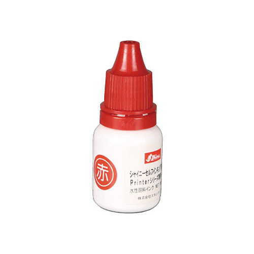 ｽﾀﾝﾌﾟ補充ｲﾝｸ 10mL 赤 1本