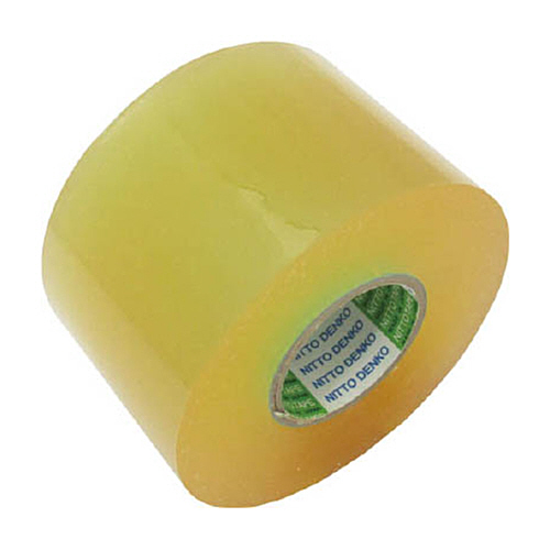 日東 脱鉛ﾀｲﾌﾟﾋﾞﾆｰﾙﾃｰﾌﾟNo.21 50mm×20m 透明 1ﾊﾟｯｸ(4巻)画像