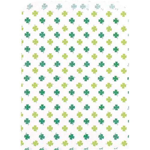 平袋ベロ付クローバー　２号２３５×１８０　１００枚画像