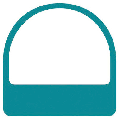 ｽﾃｯｶｰ 白無地･35×35 1組(2枚)画像