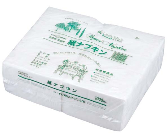 6折ナプキン 白 1000枚×10袋入