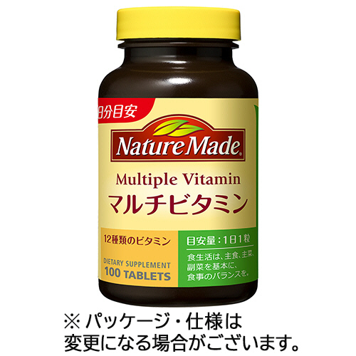 ﾈｲﾁｬｰﾒｲﾄﾞ ﾏﾙﾁﾋﾞﾀﾐﾝ 100日分 1個(100粒)画像