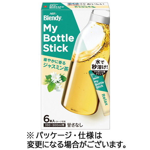 ﾌﾞﾚﾝﾃﾞｨ ﾏｲﾎﾞﾄﾙｽﾃｨｯｸ 華やかに香るｼﾞｬｽﾐﾝﾃｨｰ 1箱(6本)