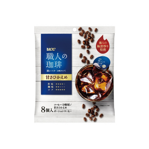 職人の珈琲ポーション深いコク甘さひかえめ　８Ｐ×３画像