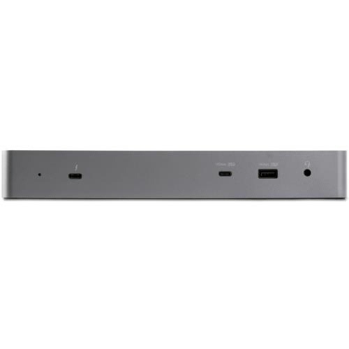 Thunderbolt　3　ドッキングステーション　1台 コンパクトなデザインの側面が見える状態