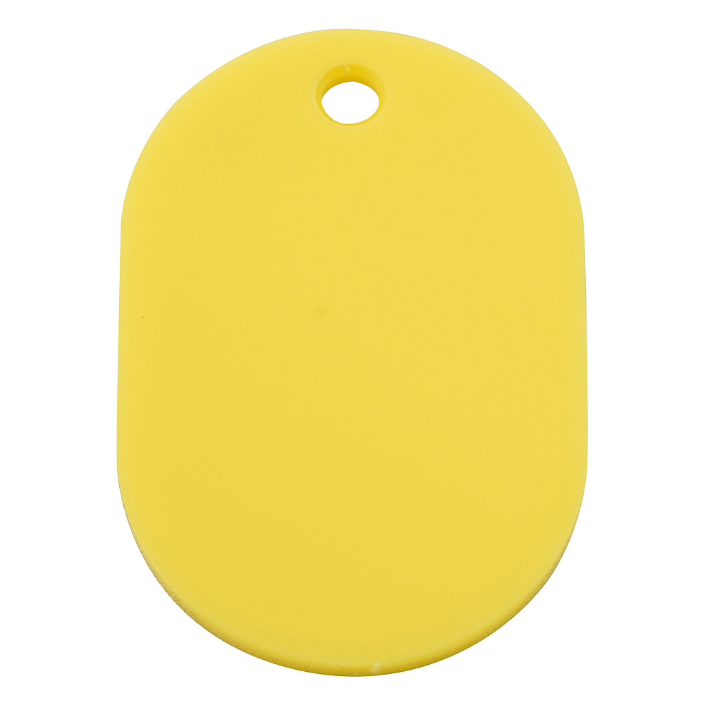 番号札 小（31×45mm） 番号無し イエロー 1組（50枚入）画像