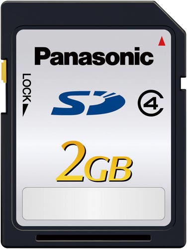 ２ＧＢ　ＳＤメモリーカード画像