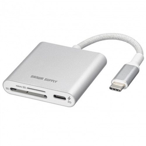 USB　PD充電対応　Type-Cカードリーダー　1個画像