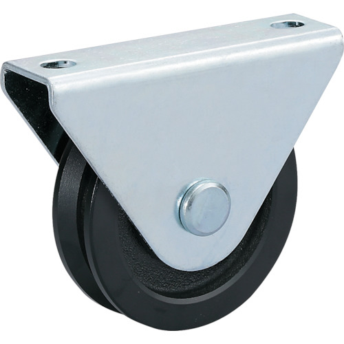 重量用戸車 枠付V型 (200-024-787) 1個画像