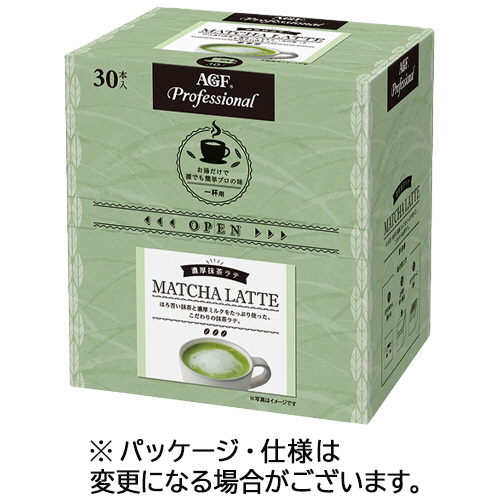 ﾌﾟﾛﾌｪｯｼｮﾅﾙ 濃厚抹茶ﾗﾃ ｽﾃｨｯｸ 1箱(30本)