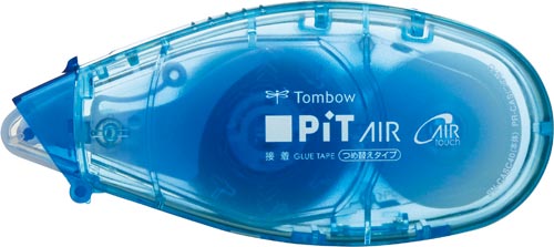 テープのりピットエアーミニ詰替本体ブルー５個画像