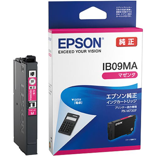 純正インクカートリッジ　ＩＢ０９ＭＡ　マゼンタ