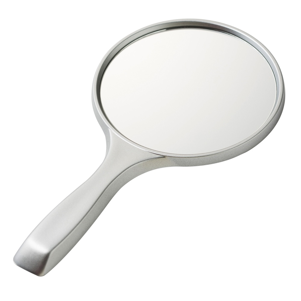 安心・安全　割れないミラー（いきいきミラー）　ハンドミラー