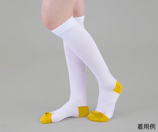 弾性ストッキング（コットン）　ハイソックス　S画像