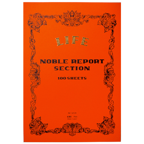 ﾉｰﾌﾞﾙﾚﾎﾟｰﾄ A4 5mm方眼 100枚 1ｾｯﾄ(5冊)画像